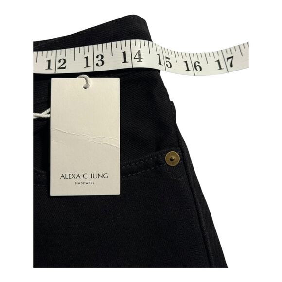 NEW Alexa Chung for Madewell High-Rise Straight Jean Outridge Wash Size 0 (24) - Picture 5 of 8
